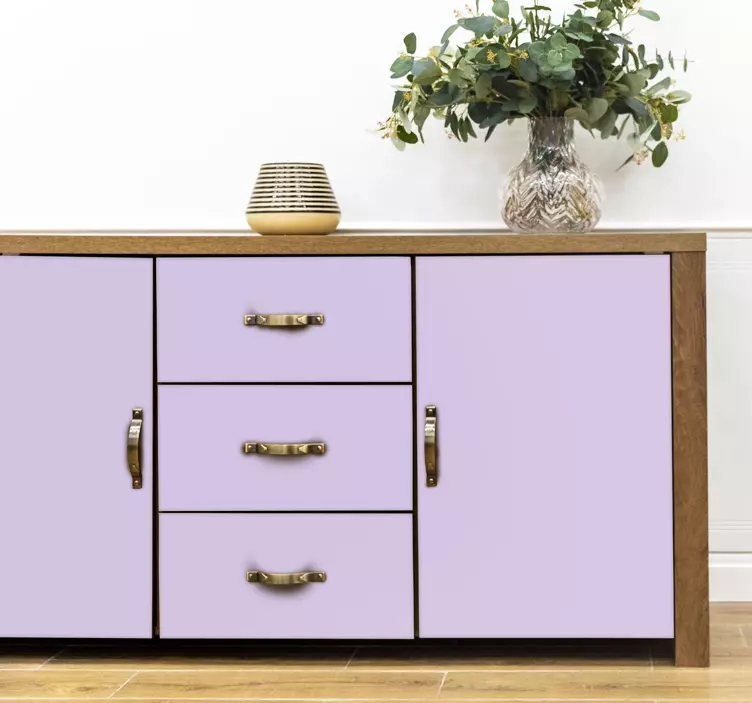 Digitální levandulová barva obyčejný vinylový list - TenStickers