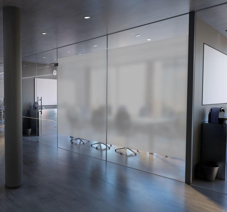 Průsvitná skleněná samolepka - TenStickers