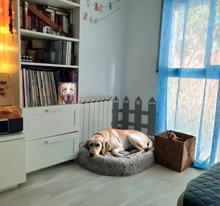 Plotová zeď Nálepka domácí mazlíčci - TenStickers