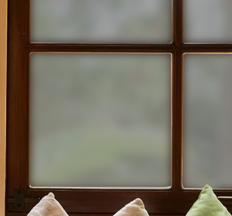 Průhledný základ Nálepka na okno - TenStickers