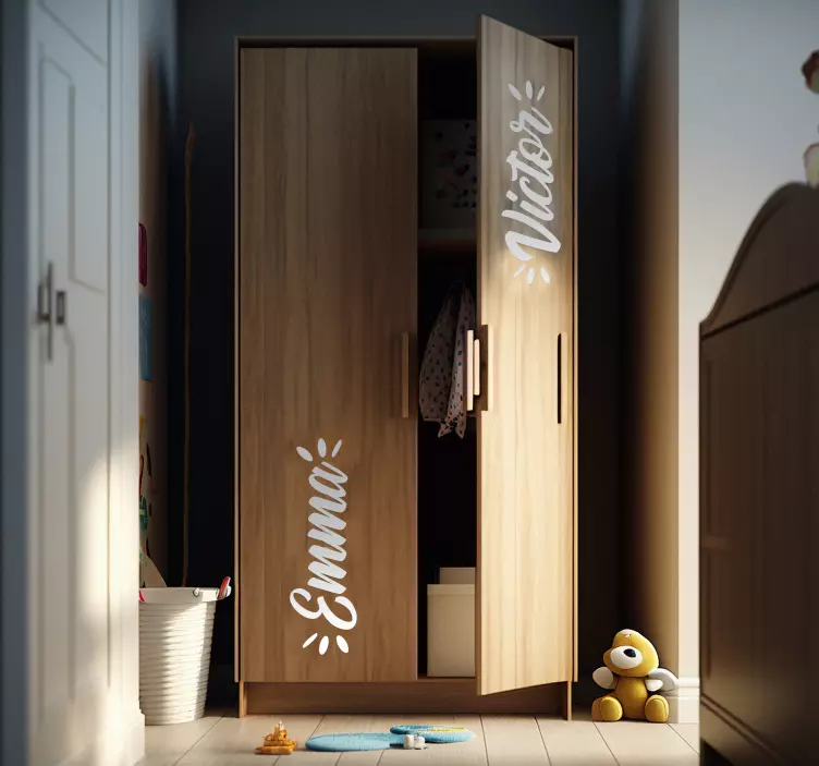 Nálepka nábytku do obývacího pokoje - TenStickers