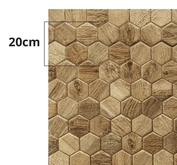 Nálepka na zeď geometrické dlaždice - TenStickers