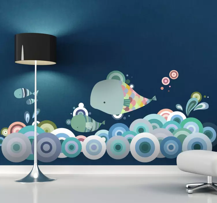 Dětské samolepky na mořském životě - TenStickers