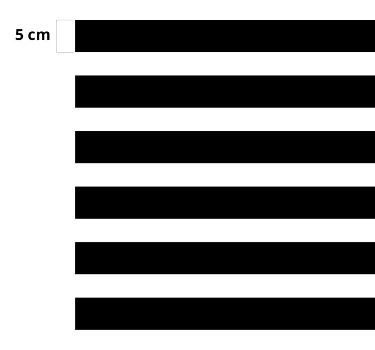 Nálepka vodorovné čáry nábytek - TenStickers