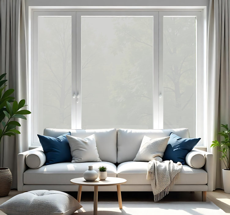 Průsvitné na míru jednobarevná nálepka na arch - TenStickers