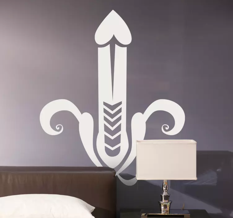 Abstraktní obrázek penis obrázek - TenStickers