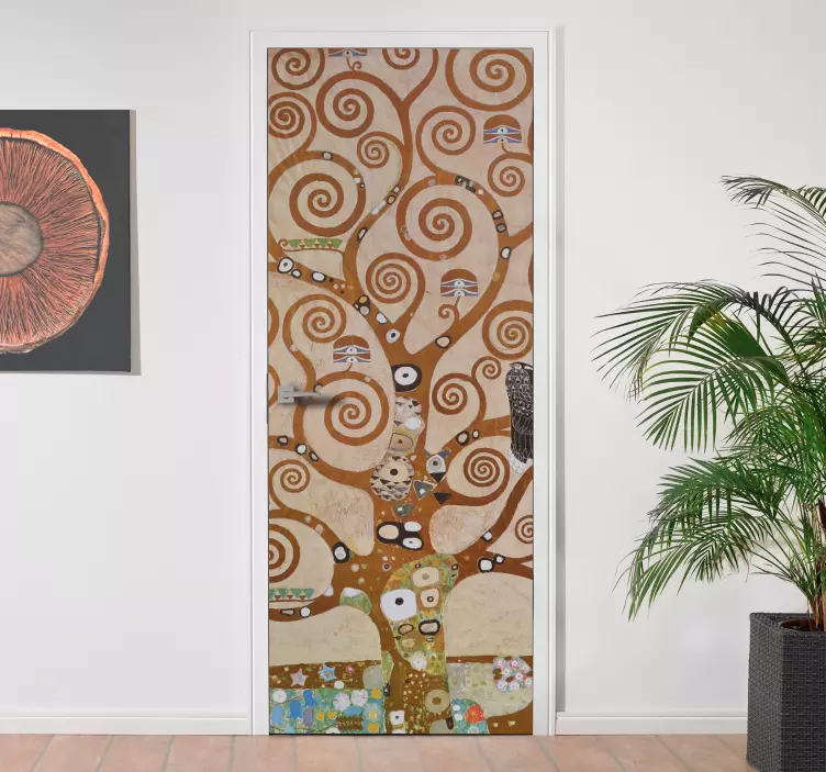 Adesivo porta strom života - TenStickers