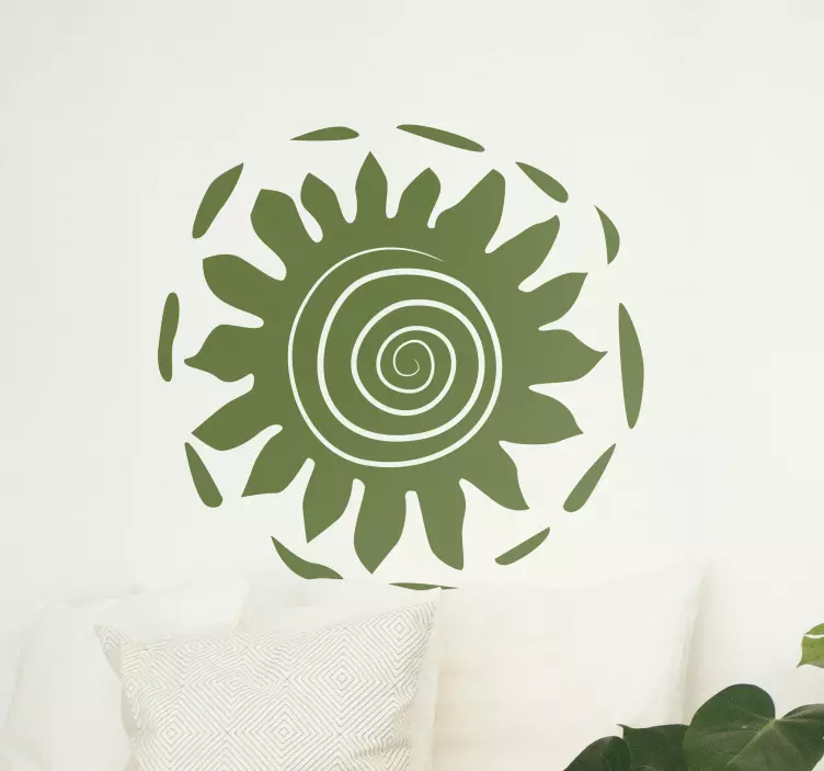 Africký štít obtisk - TenStickers