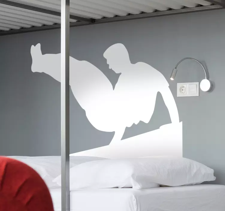 Akrobatické parkour samolepky - TenStickers