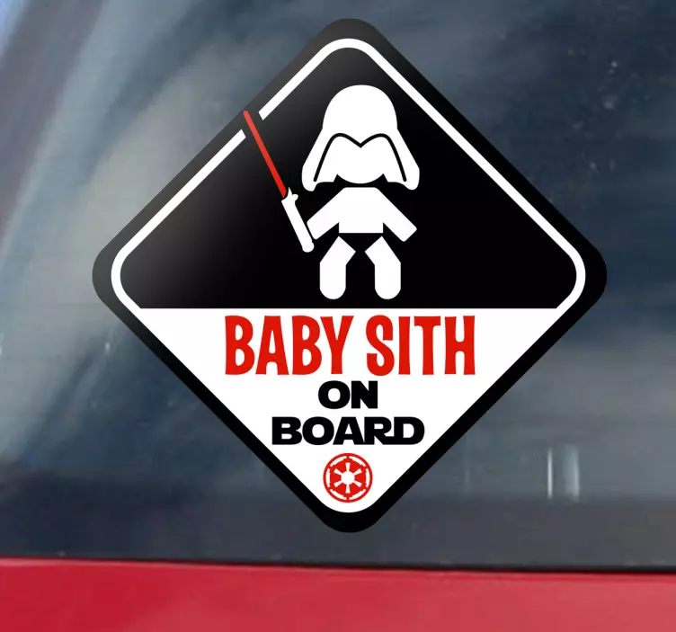 Baby sith na palubě nálepky - TenStickers