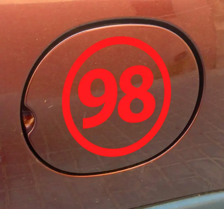 Bezolovnatý nálepka pro vozidla 98 - TenStickers
