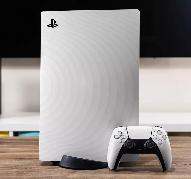 Samolepky ps5 bílé kruhy - TenStickers