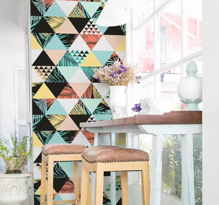 Nálepka botanická džungle květiny rostlin - TenStickers