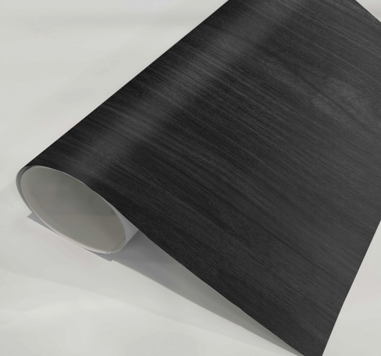 Černé dřevo Nábytek nálepka - TenStickers