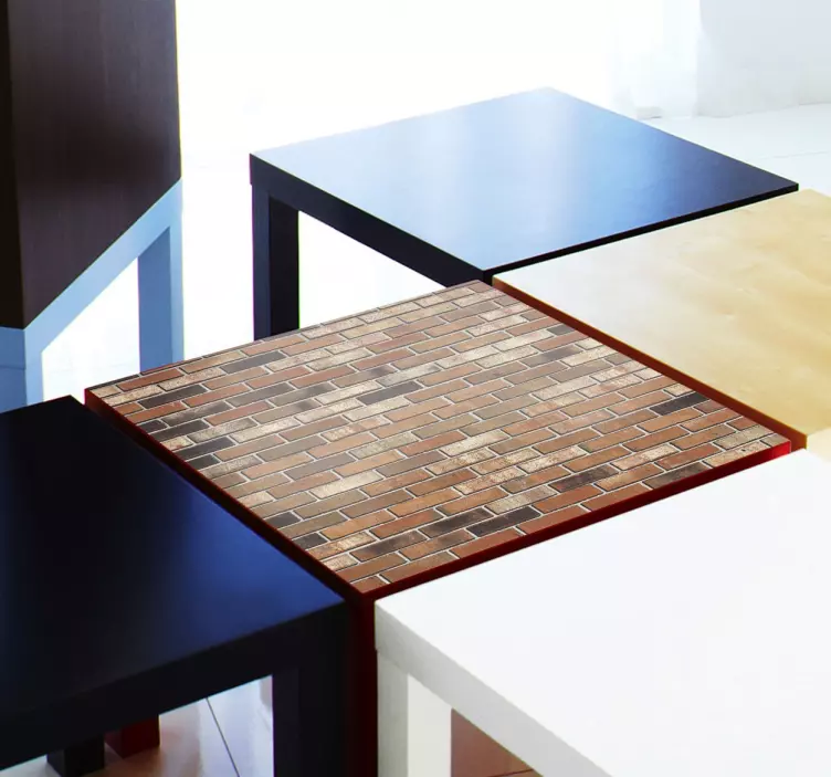 Cihlové textury chybí obtisk - TenStickers