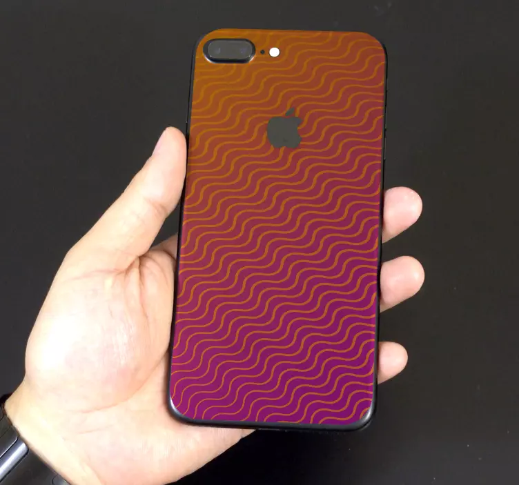 Degradovaný vzor řádku nálepka - TenStickers