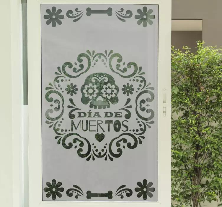 Den nálepky okna mrtvých oken - TenStickers