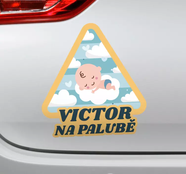 Dítě na palubě osobní nálepka vozidla - TenStickers