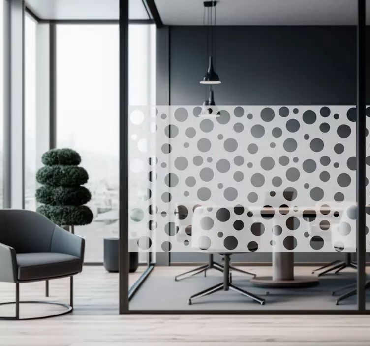 Dobrý den. Jak se máte?Dobrý den. Jak se máte? Nálepka na okno - TenStickers