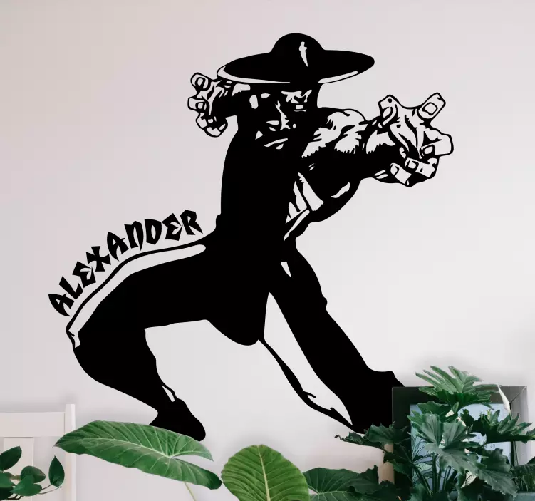 Dynamická akční figurka Zvířecí nálepka - TenStickers