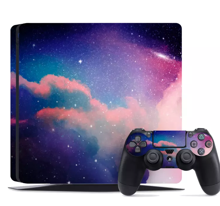 Samolepka galaktické hvězdy ps4 - TenStickers