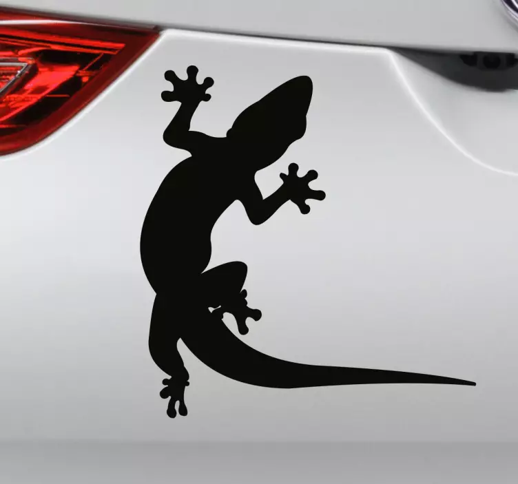Vinylová samolepka do auta gecko - TenStickers