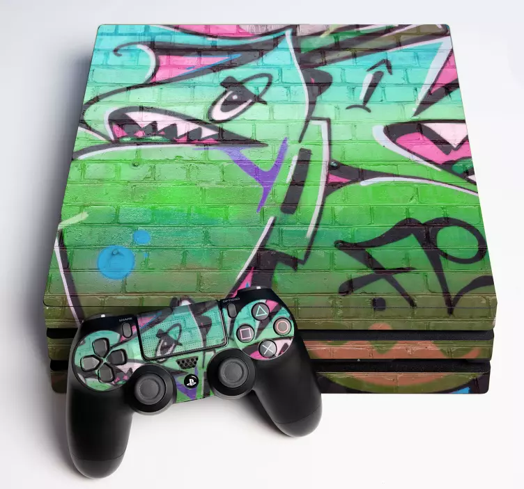 Graffiti design pro ps4 obtisk - TenStickers