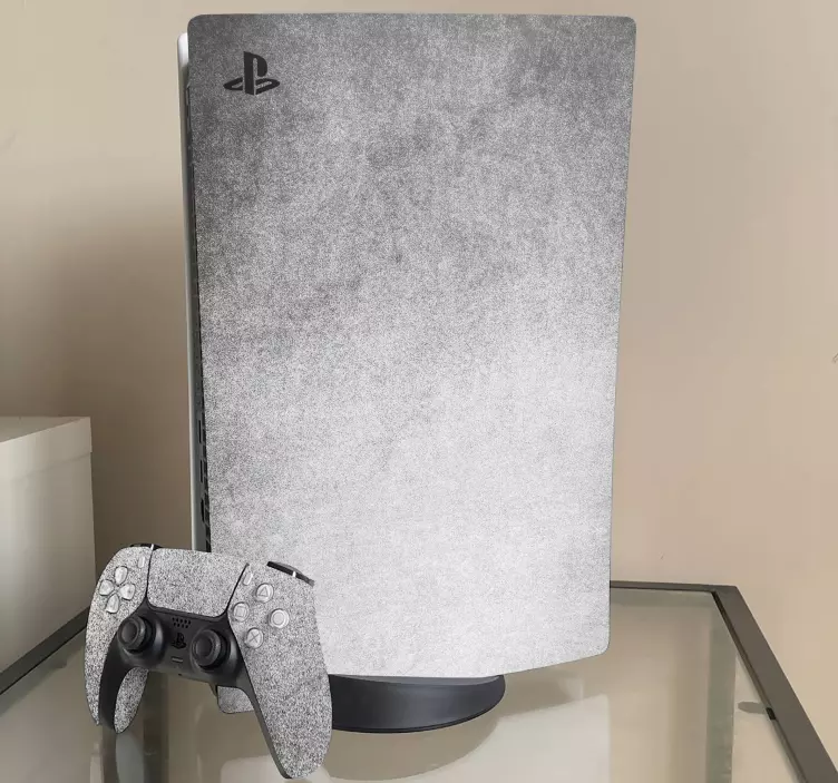 Vinylová samolepka grunge skin ps5 - TenStickers