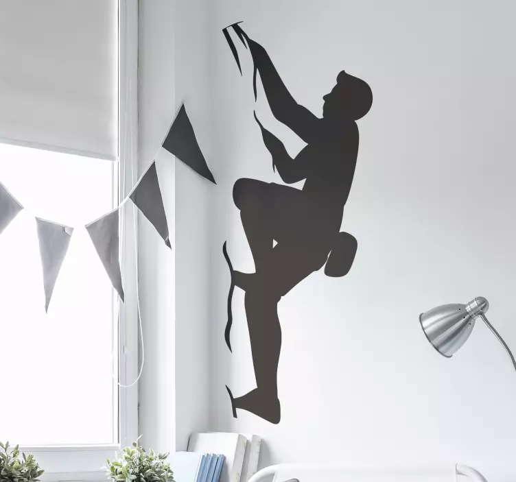 Horolezec extrémní sporty obtisk - TenStickers