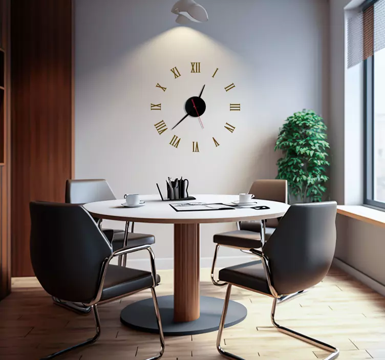 IJedna Nálepka s hodinami - TenStickers