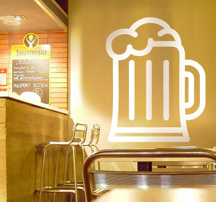 Ikona piva ikonu - TenStickers