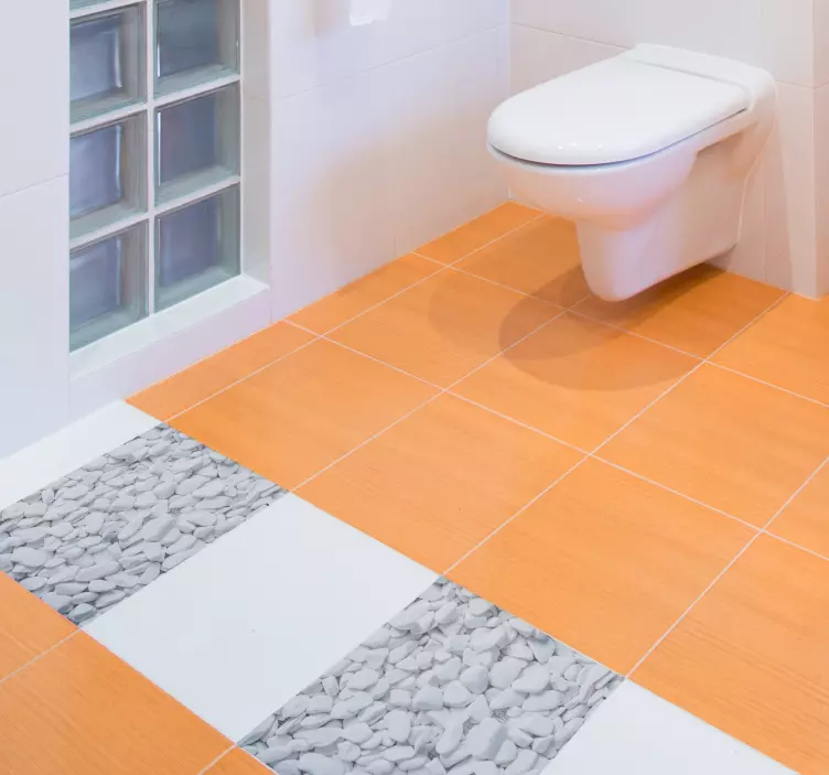 Nálepka z imitace kamenné podlahy - TenStickers