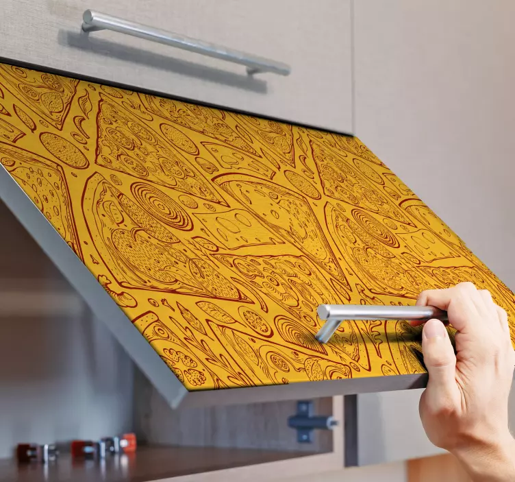 Nálepky na nábytek z italského jídla - TenStickers