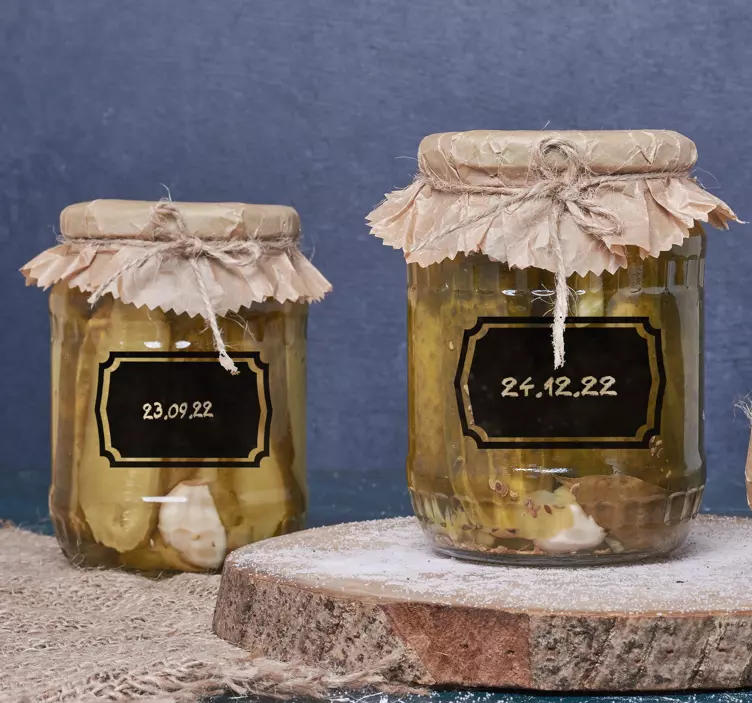 Křídový štítek samolepky na tabuli - TenStickers