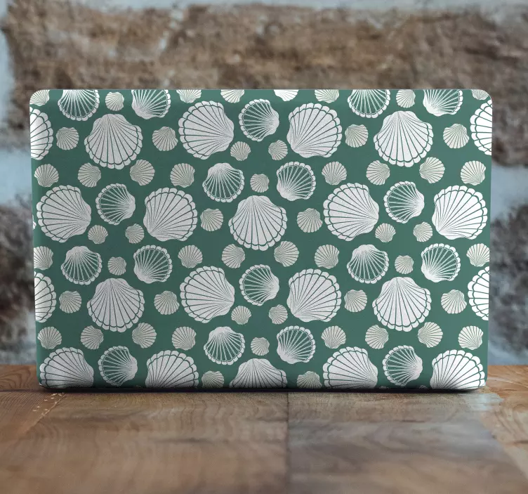 Kryt se vzorem skořápky Samolepka na notebook - TenStickers