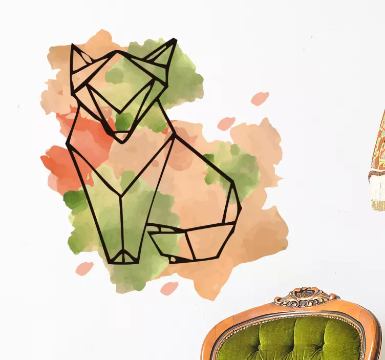 Nálepka na lišku a skvrny - TenStickers