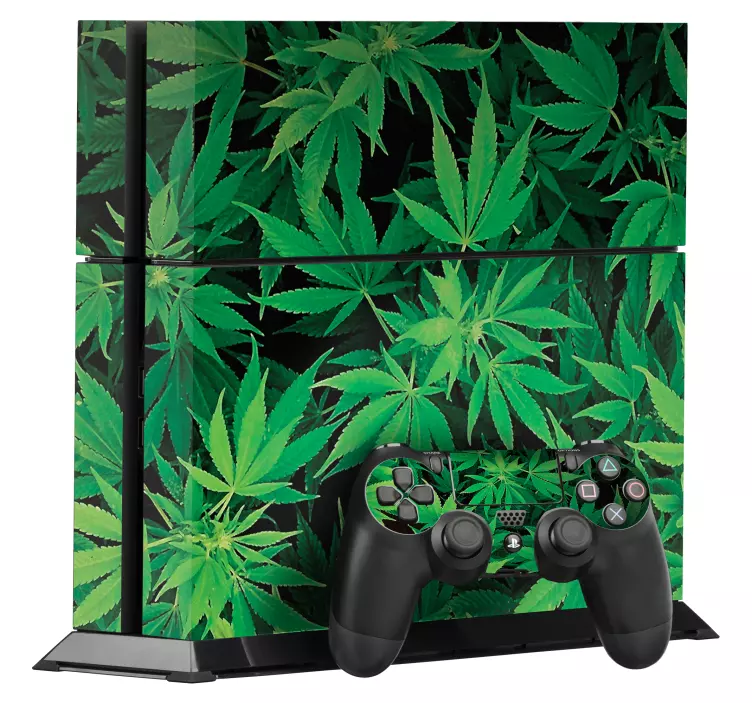 Marihuana ps4 kůže - TenStickers
