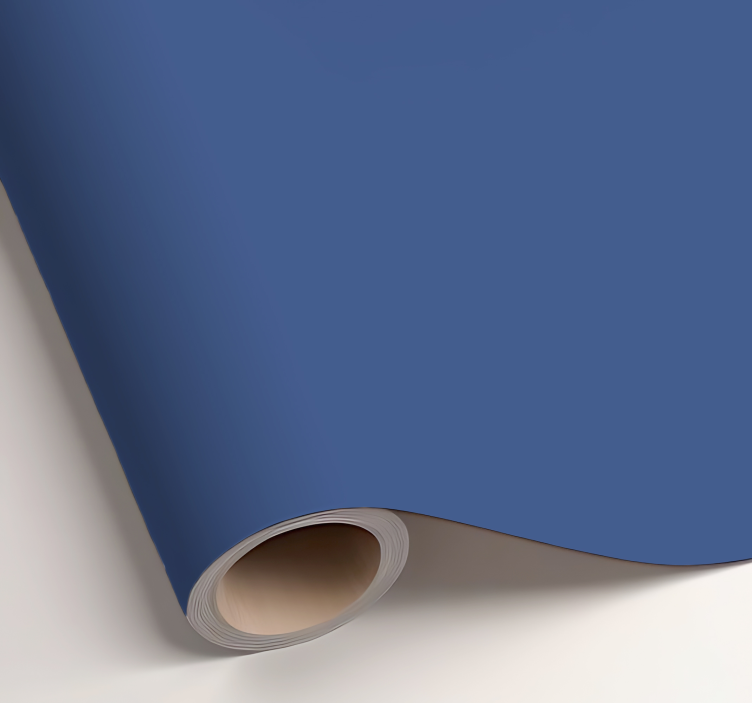 Matná tmavě modrá jednobarevná nálepka na arch - TenStickers