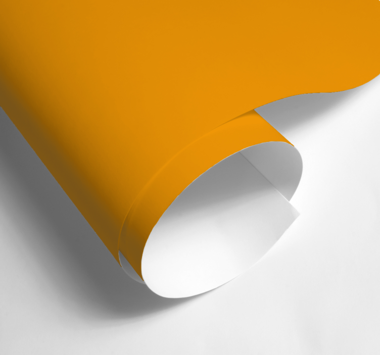 Matně žlutá jednobarevná nálepka na arch - TenStickers