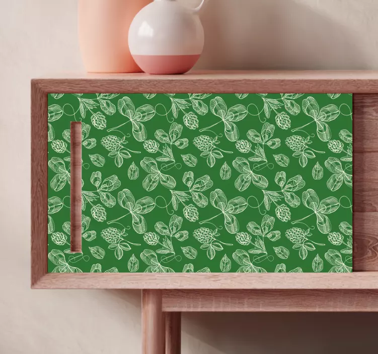 Motiv zelené zelně Zvířecí nálepka - TenStickers