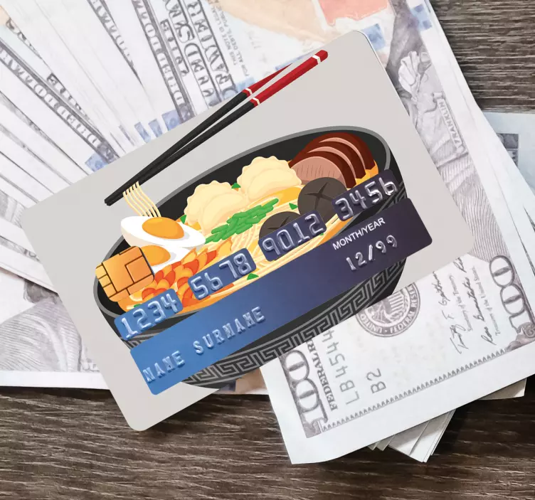 Nálepka asijské polévky - TenStickers