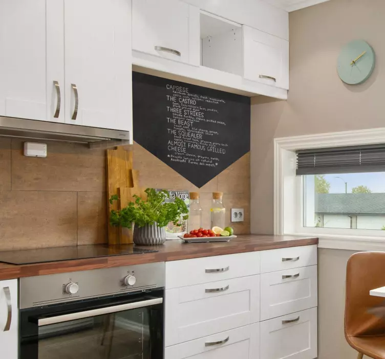 Nálepka dekorativní tabuli menu - TenStickers