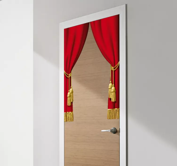 Nálepka divadelní opony - TenStickers