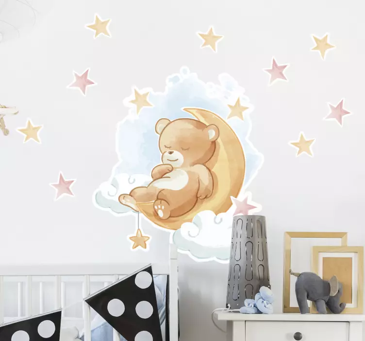 Teddy bear divoké zvíře obtisky - TenStickers