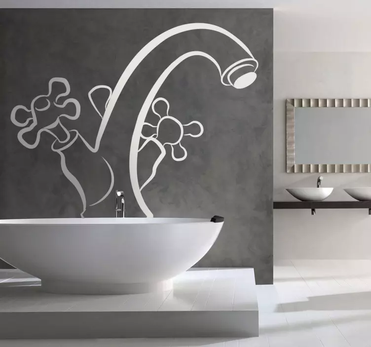 Nálepka do koupelny - TenStickers