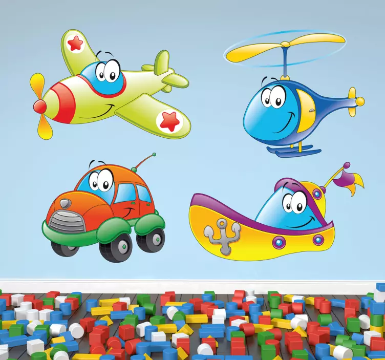 Nálepka dopravní znaky - TenStickers