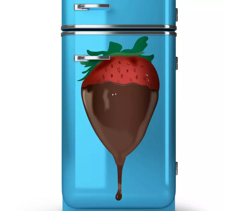 Nálepka jahoda a čokoláda - TenStickers