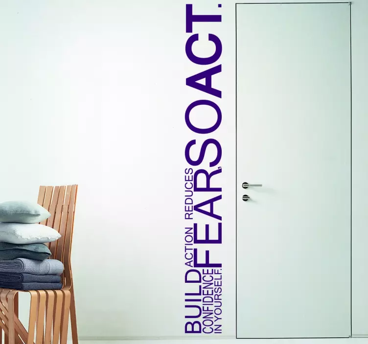 Nálepka kreativní kreativně motivační citát - TenStickers