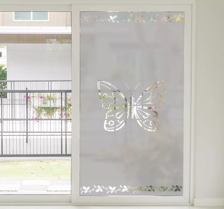 Nálepka motýl okna - TenStickers
