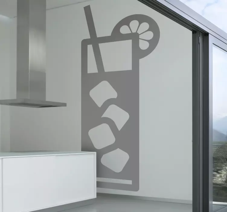 Nálepka na chladící nápoj - TenStickers